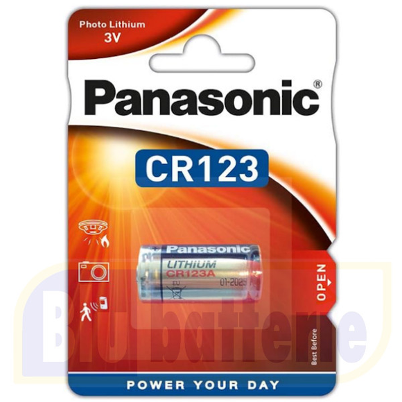 PANASONIC CR123 Lithium Battery 3V