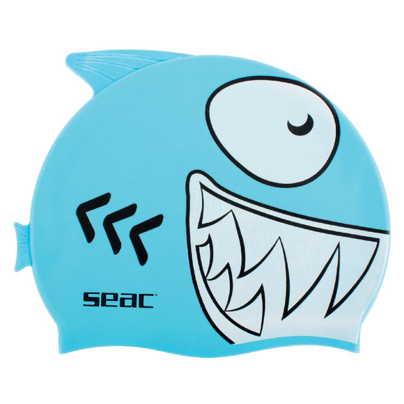 FANCY SHARK SWIMCAP