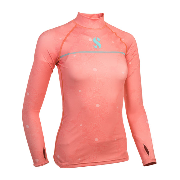 T-Flex Rash Guard Coral UPF 50, Women