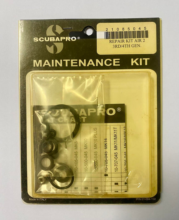 SCUBAPRO Air2 3rd/4th Gen Service Kit