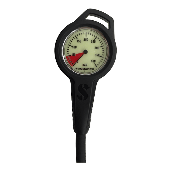 Compact Pressure Gauge Complete with Hose, 0° Bar