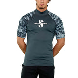 Rash Guard Short Sleeve UPF 50, Men
