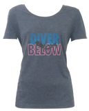 T-Shirt, Diver Below for Women