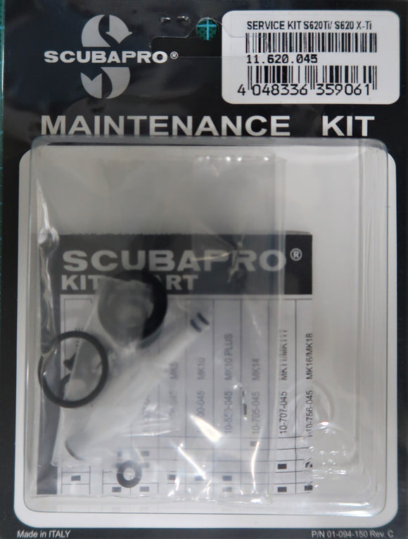 SCUBAPRO S620Ti Service Kit