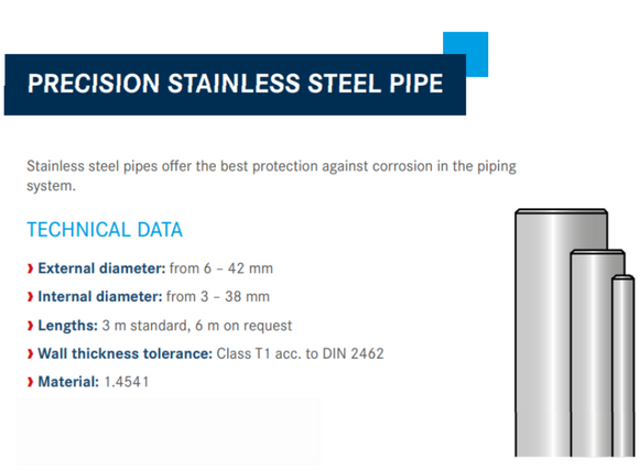 N3619 Stainless Steel Tube