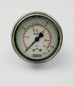 N22331 Pressure Gauge, 0-16 bar